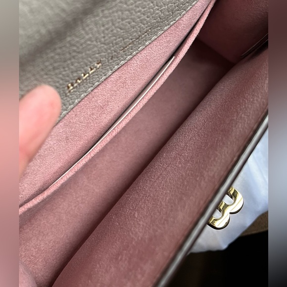 BALLY SUZY SMALL TRI-COLOR SUEDE & LEATHER CROSSBODY RARE HTF - Picture 6 of 12